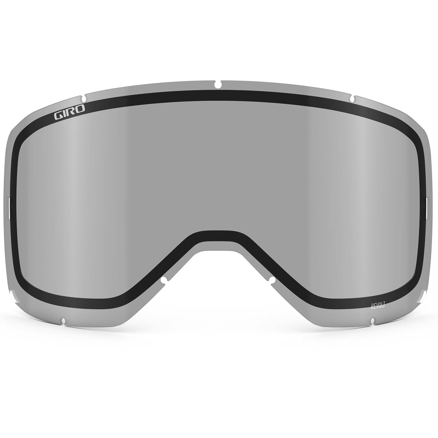 Giro Revolt - Maschera da sci e snowboard, unisex, con 1 lente VIVID e 1 trasparente, anti appannamento, OTG