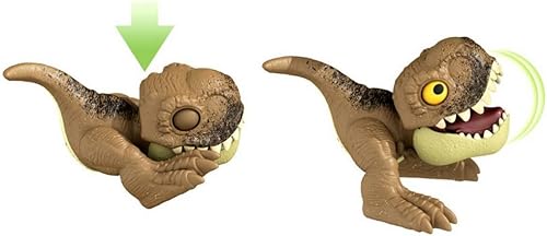 Miniatura 6 de Jurassic World Dominion Uncaged Wild Pop Ups - Juguetes de dinosaurio, figuras coleccionables, activados manualmente (piroraptor)