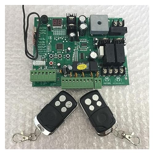 Ouvre-porte 2 télécommandes Swing Gate Opener motor Controller circuit card