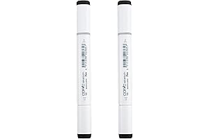 Copic Sketch Markers, Black (2-Pack): Express Yourself with Precision