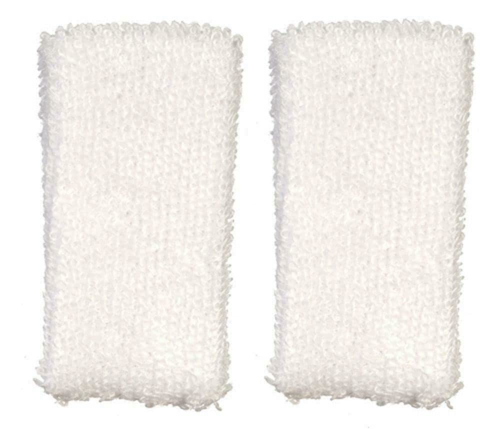 Melody Jane Dolls HousesDollhouse Miniature Set of 2 White Towels