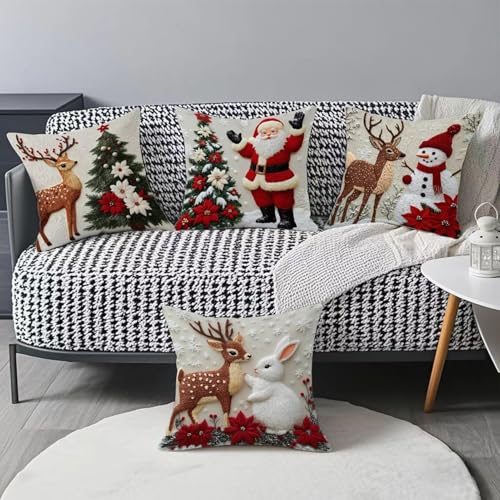 Housse de coussin pour décoration de la maison chaleureuse - 3