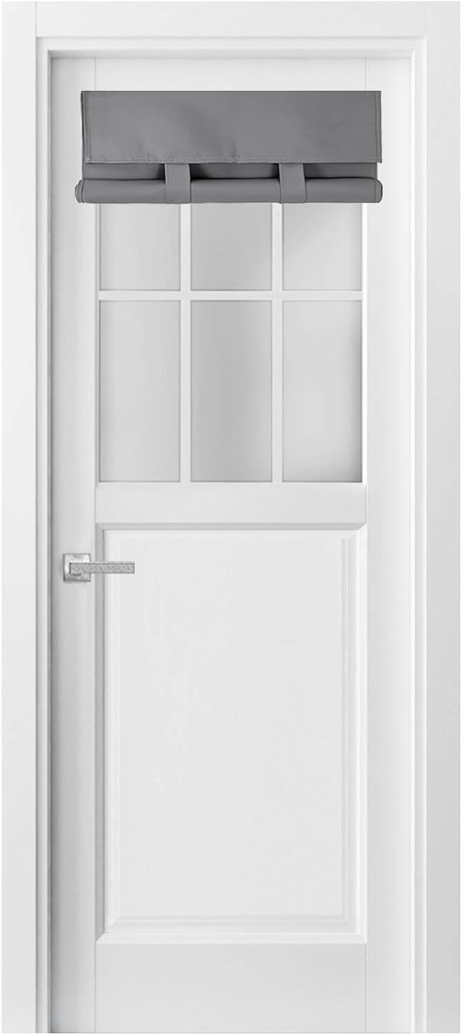 YSYY 100 Blackout French Door Curtains, Room Darkening, Blocks Light and Heat