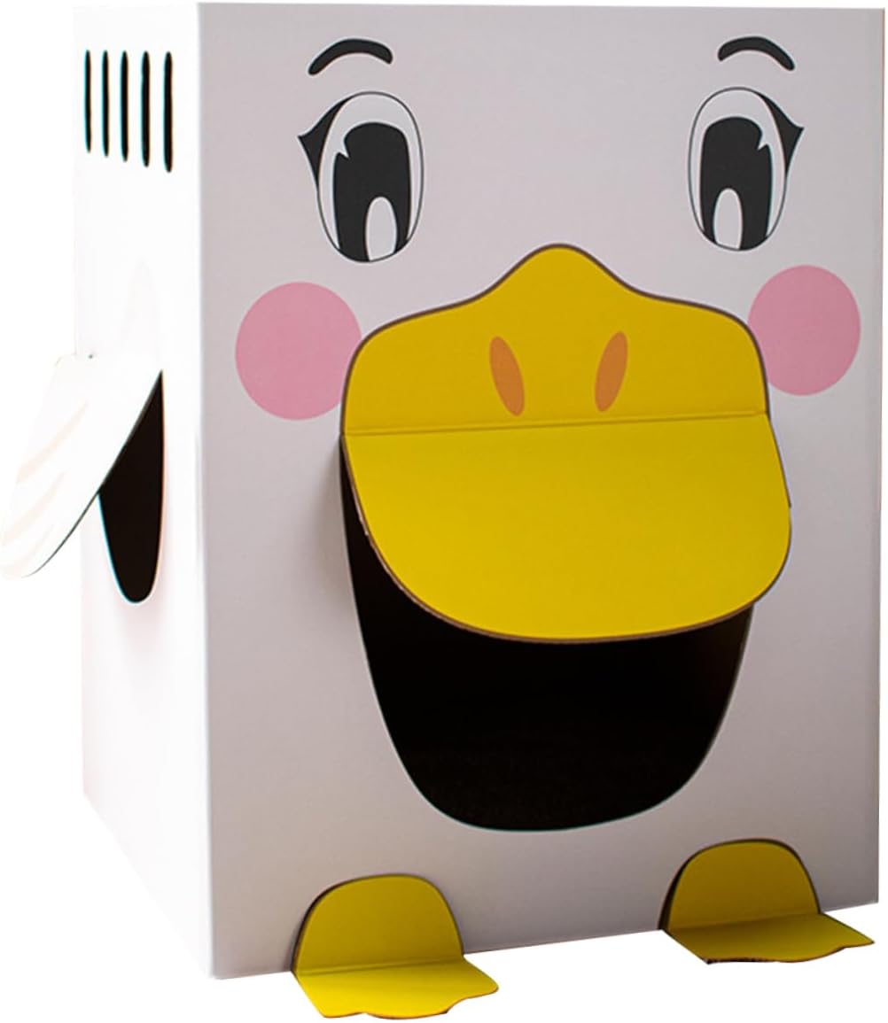 Cat Scratcher Toy Unique Pattern Design Cardboard Scratch Pad for Indoor Cats Lightweight and Decorative for Home Use