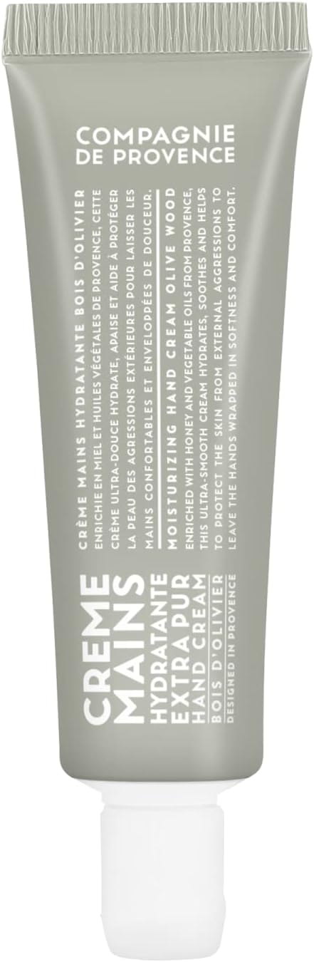 Compagnie de Provence Travel Hand Cream Extra Pure - Olive Wood - 1 Fl Oz Tube