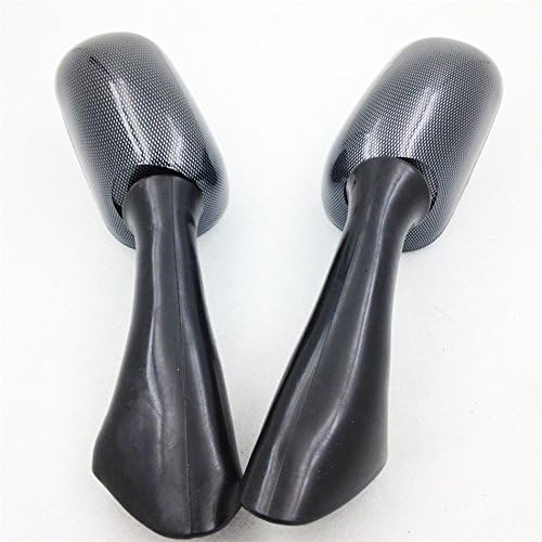 Miniatura 5 de XKH - Espejo de carreras de repuesto para motocicleta compatible con Honda Cbr 600 F2 F3 900 Rr Cbr1000F Vfr800F carbono [B00Y44IDWU]