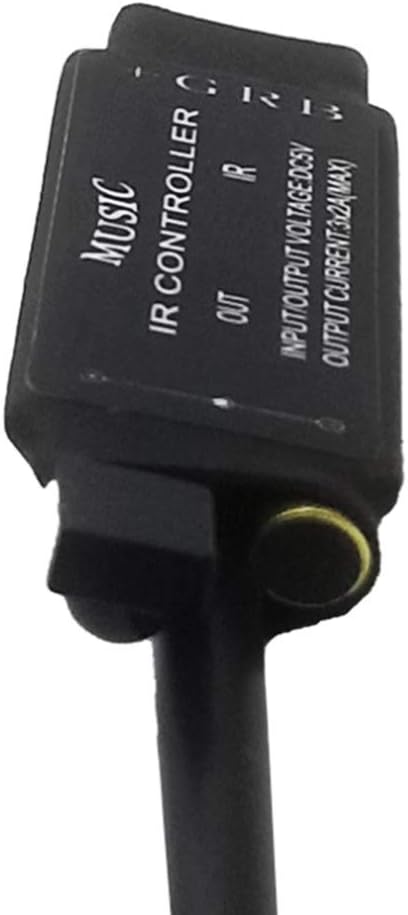 Close-up of the RTNLIT controller module showing input/output labels