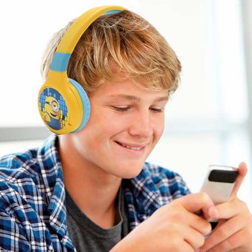 Lexibook, Les Minions Casque Bluetooth, HPBT010DES