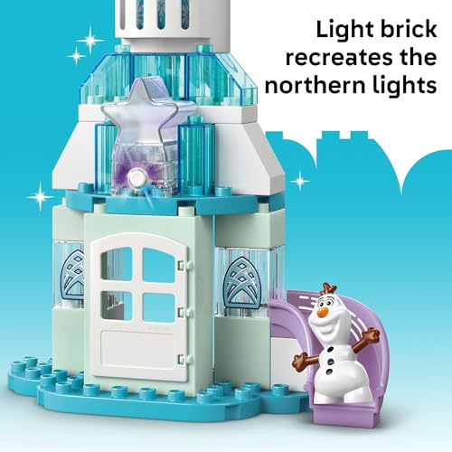 LEGO DUPLO Disney Anna and Elsa s Frozen Castle Party Toddler Toy for Girls and Boys 2 Bui - image 5