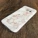 uCOLOR Case Compatible with Galaxy S7 Rose Pink Marble Dual-Layer Soft Flexible TPU Slim Clear Protective Cover for Samsung Galaxy S7 (Not fit for Galaxy S7 Edge) …