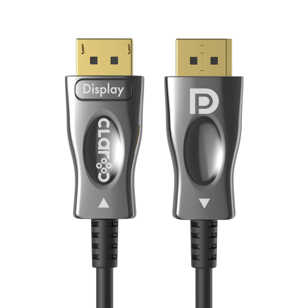 Câble DisplayPort 8K @ 60 Hz, 4K @ 144 Hz | Câble optique actif AOC | Display Stream Compression 1.2 (DSC), FEC, Dynamic HDR, HDR10, échantillonnage 4:4:4 | longueur 15 m