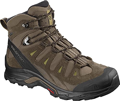 Salomon Botas de senderismo y senderismo Quest Prime GTX para hombre, Kanteen Martini Olive - Llave inglesa, 39 EU