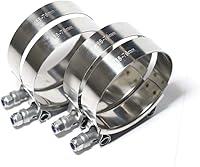 Vista 1 de LTI T - Abrazaderas con tornillo sin fin de alta calidad PSI, acero inoxidable 304 para la manguera del Turbo Intercooler