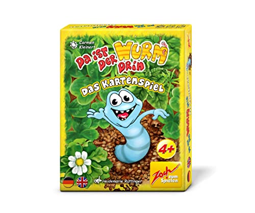 Zoch 601105181 Da ist der Wurm drin Kartenspiel – für 2 bis 5 Spieler - Jetzt ist auch unterwegs der Wurm drin, ab 4 Jahren