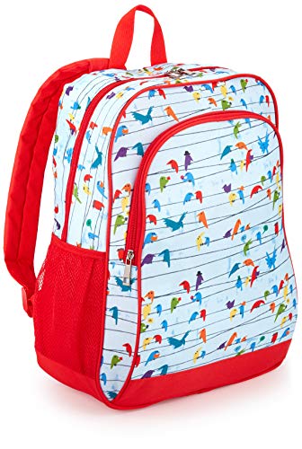 Amazon Exclusive Kids Backpack, Birds (Compatible with Kids Fire 7", 8", and 10" Tablet and Kindle Kids Edition)