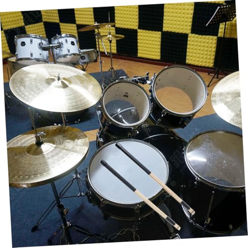 Par de Baquetas para Percusión de Jazz y Folk Color Negro miniatura 4