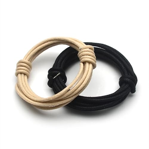 MAXCHEER Cloth-Covered Waxed Vintage-Style Pushback Guitar Wire, 10 Ft,(5-White/5-Black) Pushback Wire for Electric Guitar Upgrades Kits