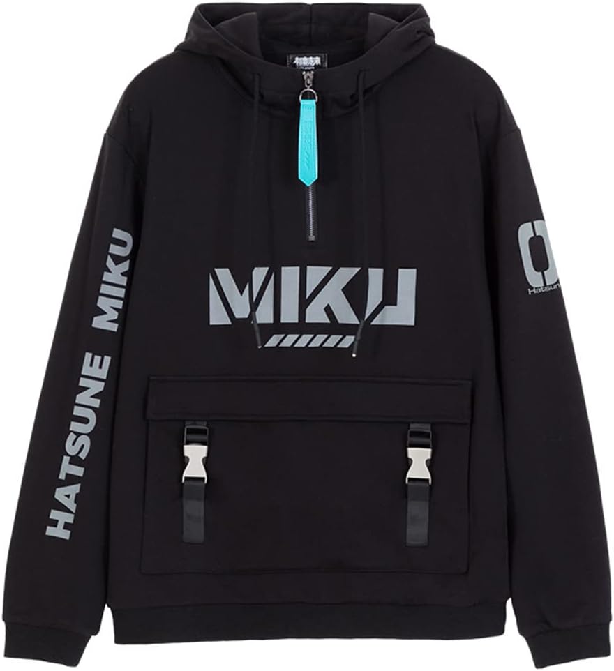 初音ミク パーカー 黒】初音ミク vaultroom ボルトルーム Mサイズ