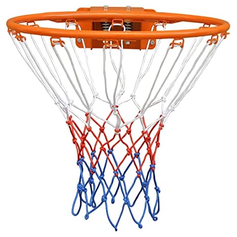 AOKUNG Basketball Double Spring Solid Rim, 18 "Indoor and Outdoor Cover