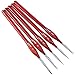 eBoot Paint Brushes Set Artist Paint Brushes Painting Supplies for Art Watercolor Acrylics Oil, 5 Pieces (Reddish brown)