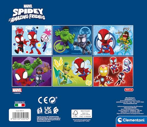 Clementoni Supercolor Marvel Spidey And His