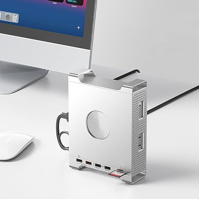 Base Mac mini M4 Pro/M4 con bahía NVMe y hub USB 3.2 de 4 puertos miniatura 5