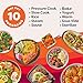 Instant Pot Pro (8 QT) 10-in-1 Pressure Cooker, Slow Cooker, Rice/Grain Cooker, Steamer, Sauté, Sous Vide, Yogurt Maker, Sterilizer, and Warmer, Includes App With Over 800 Recipes, Black