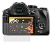 Produktbild atFoliX Panzerfolie kompatibel mit Panasonic Lumix DMC-FZ330 Schutzfolie, entspiegelnde und stoßdämpfende FX Folie (3X)