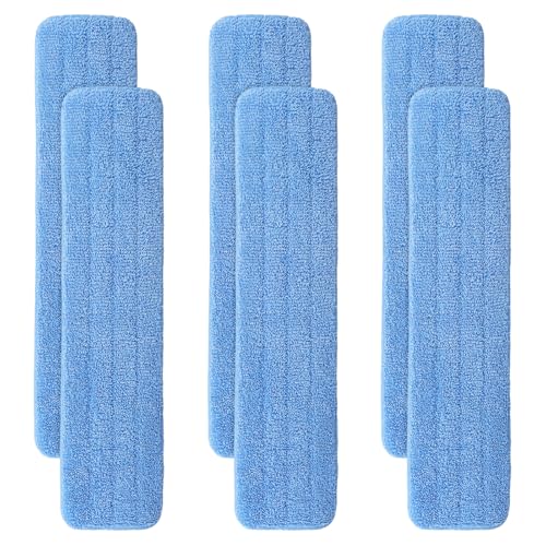 36" Microfiber Pad for Rubbermaid Commercial 36 Inch Mop Head - 6 Pack Replacement Wet & Dry Commercial Reusable Cleaning Mop Refills Fit for Any Microfiber Flat Mop System 36" by BeiLan - Used condition - US$35.14