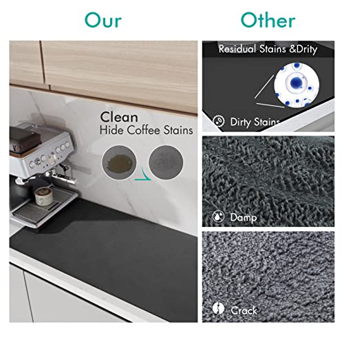 Tapis de séchage pour machine à expresso et égouttoir LIMNUO - 7