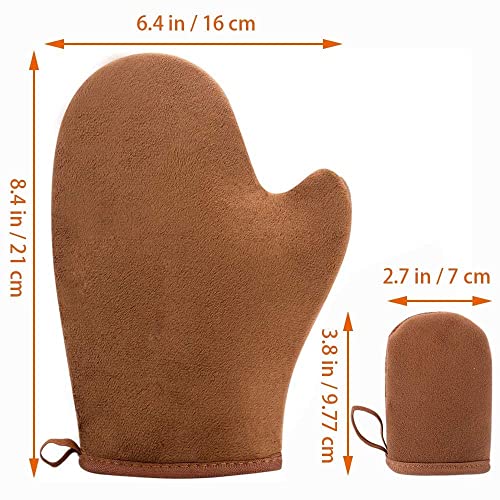 Steugo Self Tanning Mitt Applicator Mit Sunless Tanning Mitten Self Tanner Mitt Self Tan Mitt Self Tanner Applicator Mitt Tan Applicator Mitt With Thumb Ultra Soft Tanning Glove Self Tanner Gloves #TOP4