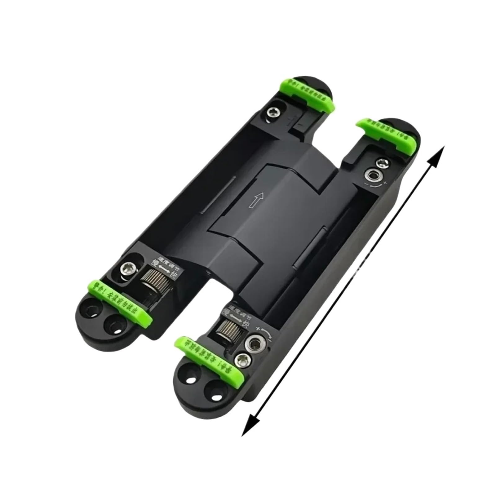 Adjustable Hinges Foldable Invisible Hydraulic Hinge with Quiet Close for Household Custom Cabinet Door Install(A -self Close)