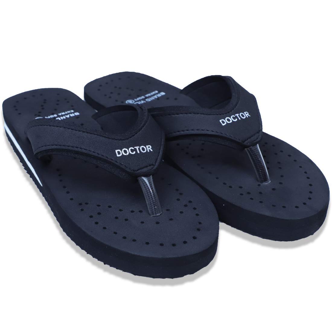 BRAND VILLA Ladies Doctor Ortho slippers|Light Weight home Chappal |Soft Comfortable Stylish Flip Flop Slippers for women (B091H5PQ62) Amazon Price History, Amazon Price Tracker