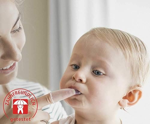 Miniatura 3 de nenedent - Pasta de dientes educativa para bebés con cepillo para dedos