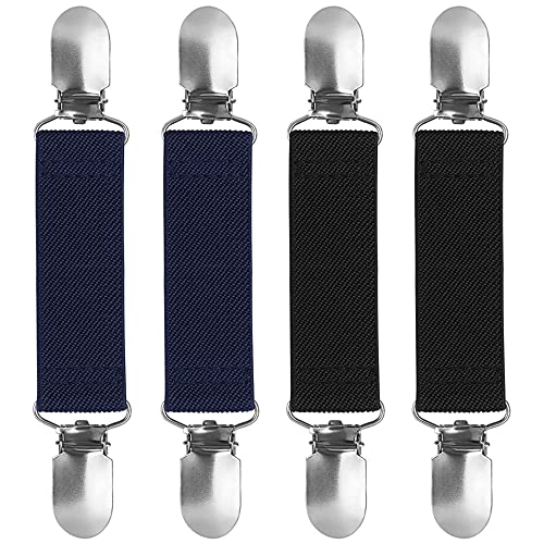 4 Stück Pullover Clips Elastisch Sweater Cardigan Clips Handschuh Clips...