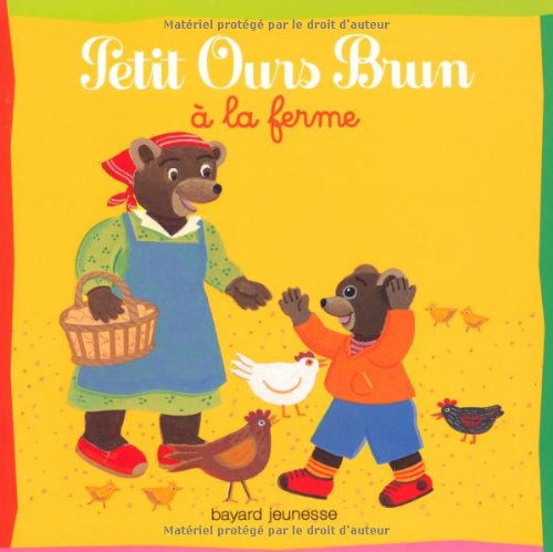PETIT OURS BRUN A LA FERME
