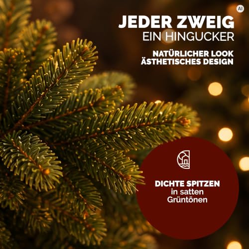 CASARIA Premium Weihnachtsbaum Künstlich S 90cm – Ansicht 8