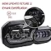 ATOPLITE LED Headlight High/Low Beam with Angel Eyes DRL Assembly Kit and Replacement Headlight For BMW F650GS/F700GS/F800GS F800ADV F800R