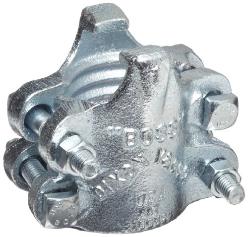 Image of Dixon B15 Plated Iron Boss Clamp, 1 inch Hose ID, 1-60 /64 inch - 2-8 /64 inch Hose OD