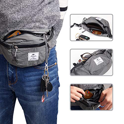 Naturehike Lightweight Waist Bag, Fanny Pack Cyclist,Hiking Outdoor Sports