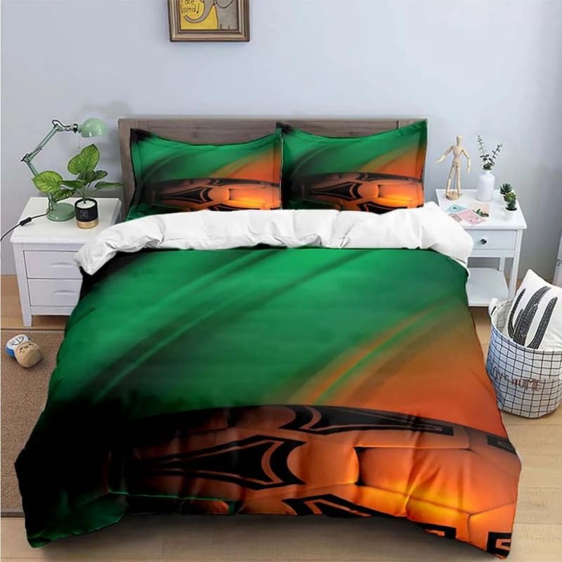 Parure de Lit 140x200 Microfibre 110g/㎡ Douceur et Impression 3D