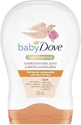 Baby Dove Condicionador Hidratação Enriquecida Cabelos Cacheados 200Ml