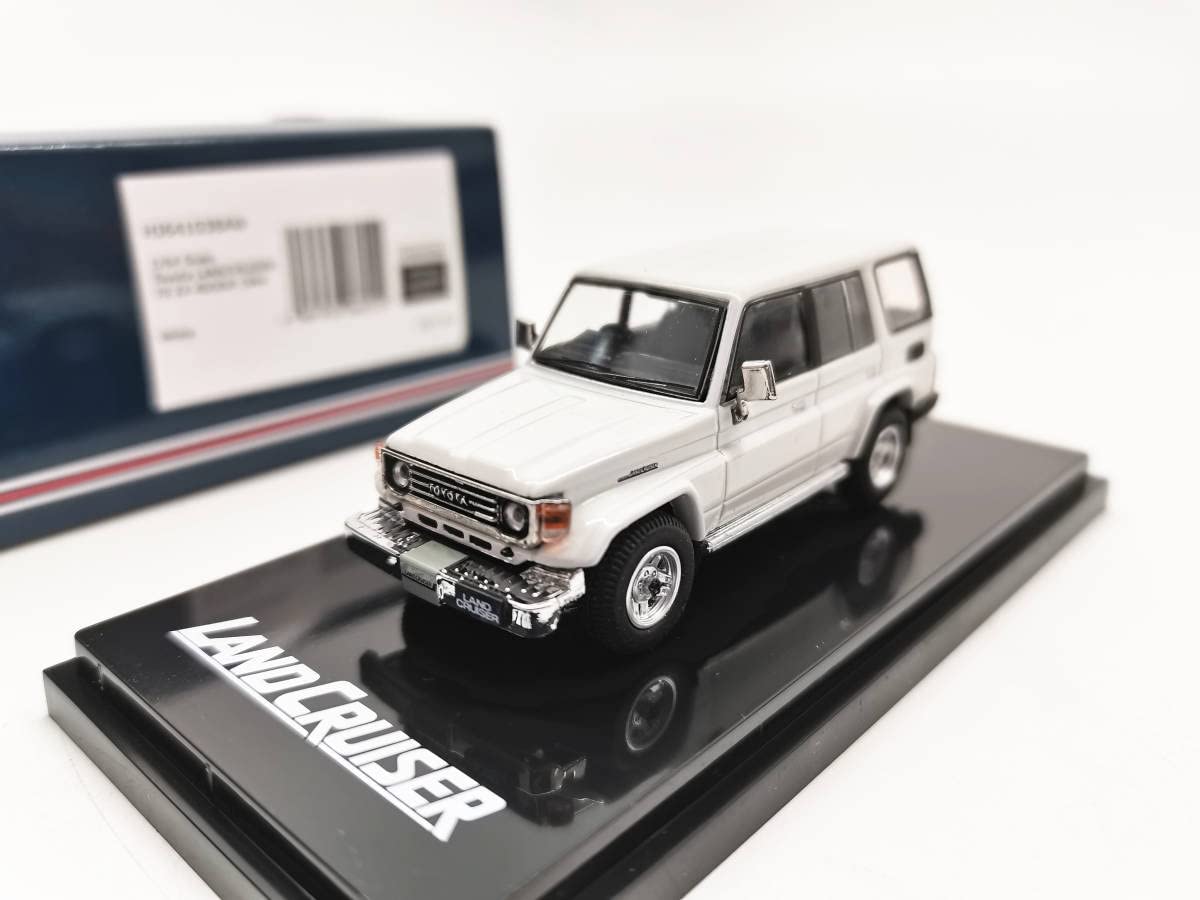 しろ 1/64 トヨタ ランドクルーザー 70 ZX 白｜Yahoo!フリマ（旧