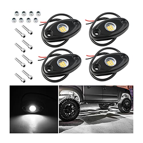 Rock Lights for Trucks, 4 Pods LED Rock Lights, IP67 ...