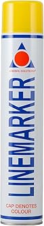Aerosol Solutions Line Marker, Grass and Road Spray Paint, Yellow, 750 ml (Pack of 1)