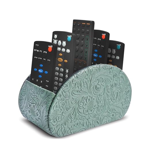 Support de télécommande en cuir synthétique pour éliminer le désordre