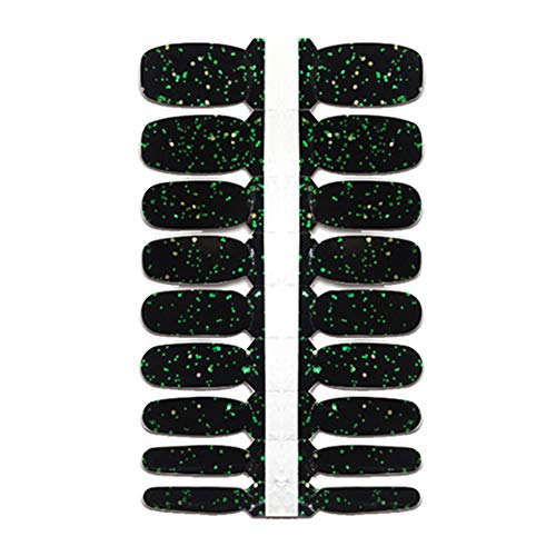 Bornbeauty Nail Stickers For Women 4 Sheets Sparkle Bling Gradient Polish Strips Ashesive Nail Art Sets For Women Girls #TOP5