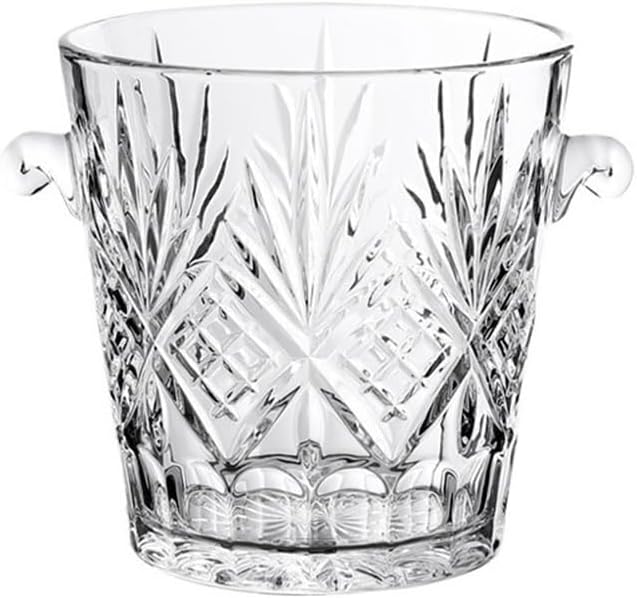 氷のバケツ ホームバー アイスキューブ用小型アイスペレットバケツ ガラスアイスバケツ 業務用シャンパンバケツ