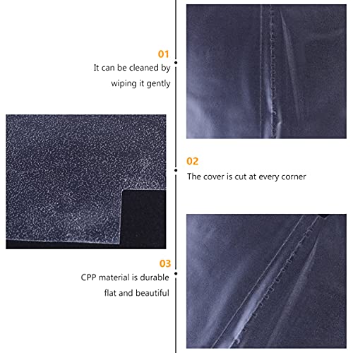 cabilock 10PCS Capa Do Livro Estudante Tampa Do Livro de Auto- Adesivo Transparente Capa Do Livro de