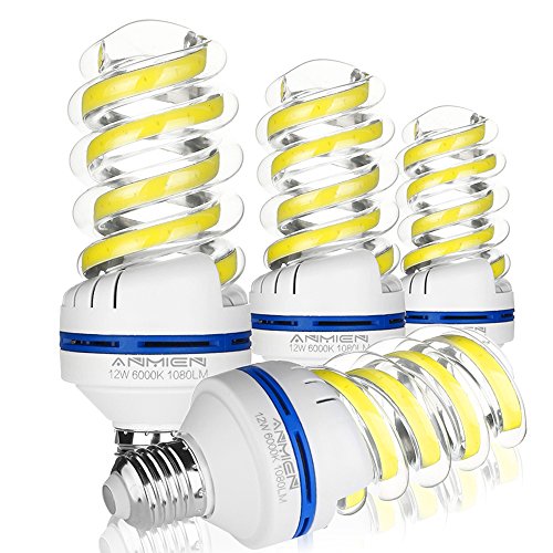 Bro.Light Bombillas LED E27 12 W(Equivale de 100 Vatios), Blanco Frio 6000K Iluminación LED Non Regulable, Ángulo de Haz 360°, LED Lámpara de 1080 Lumen, AC 85~265V - 4 Unidades